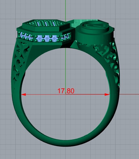 jewelry ring 3D print model_9