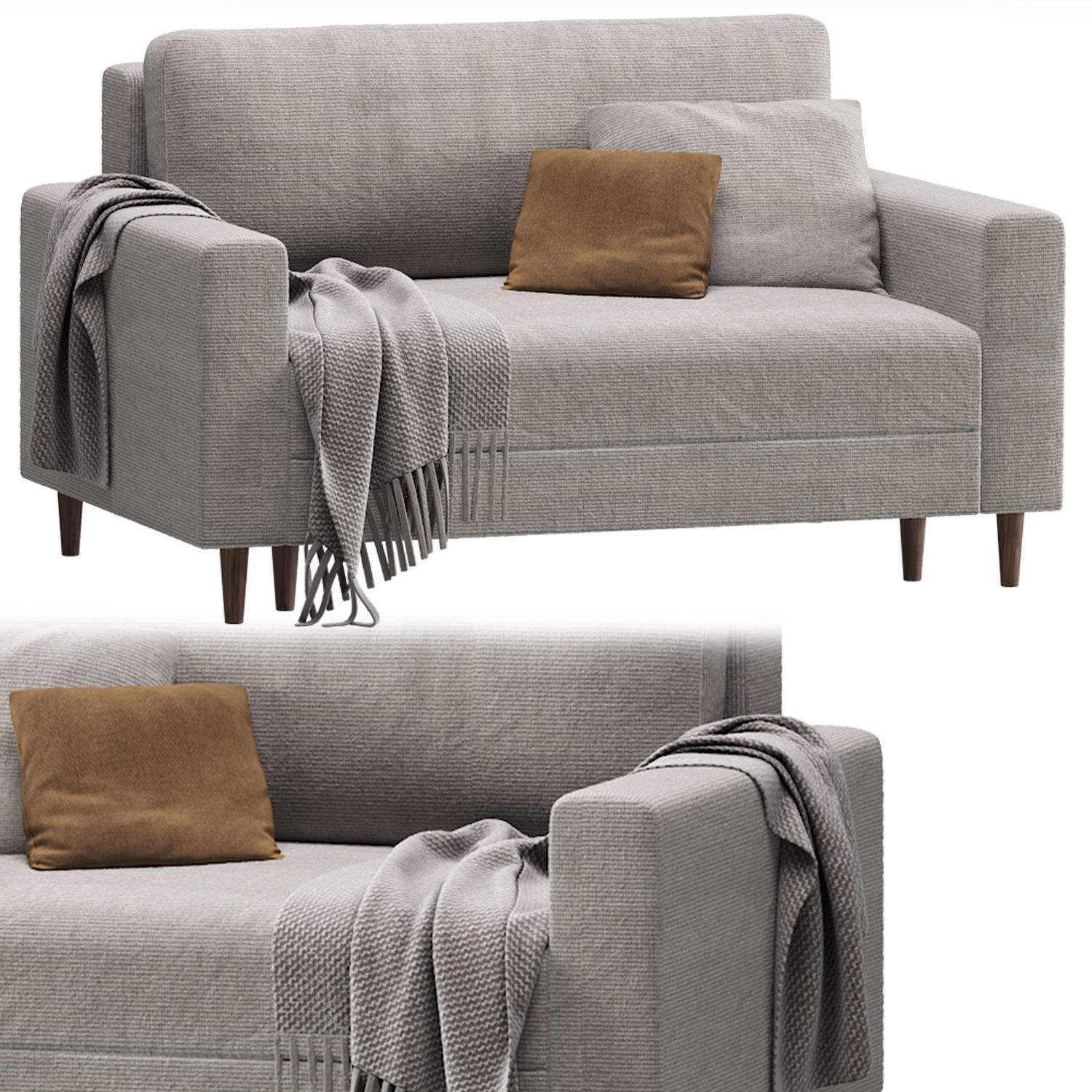 Sofa Ines Vertical 3D model_4
