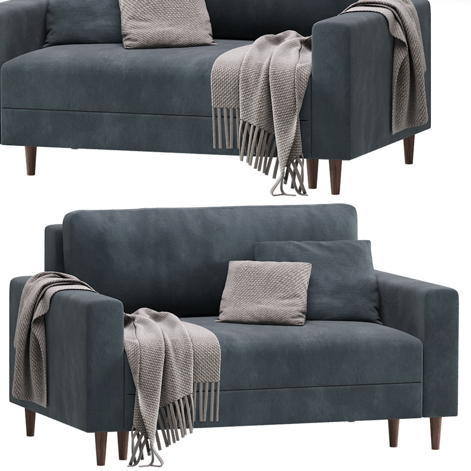 Sofa Ines Vertical 3D model_2