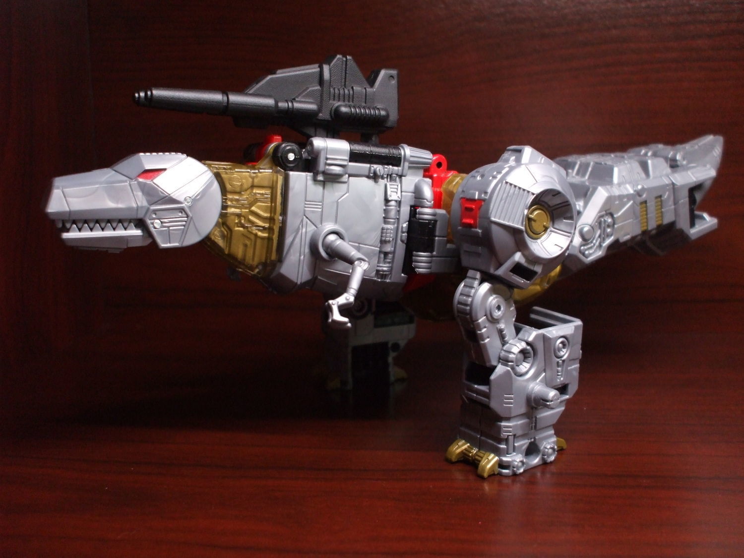 Twin Stunner Laser Rifle for PotP Grimlock 3D print model_2