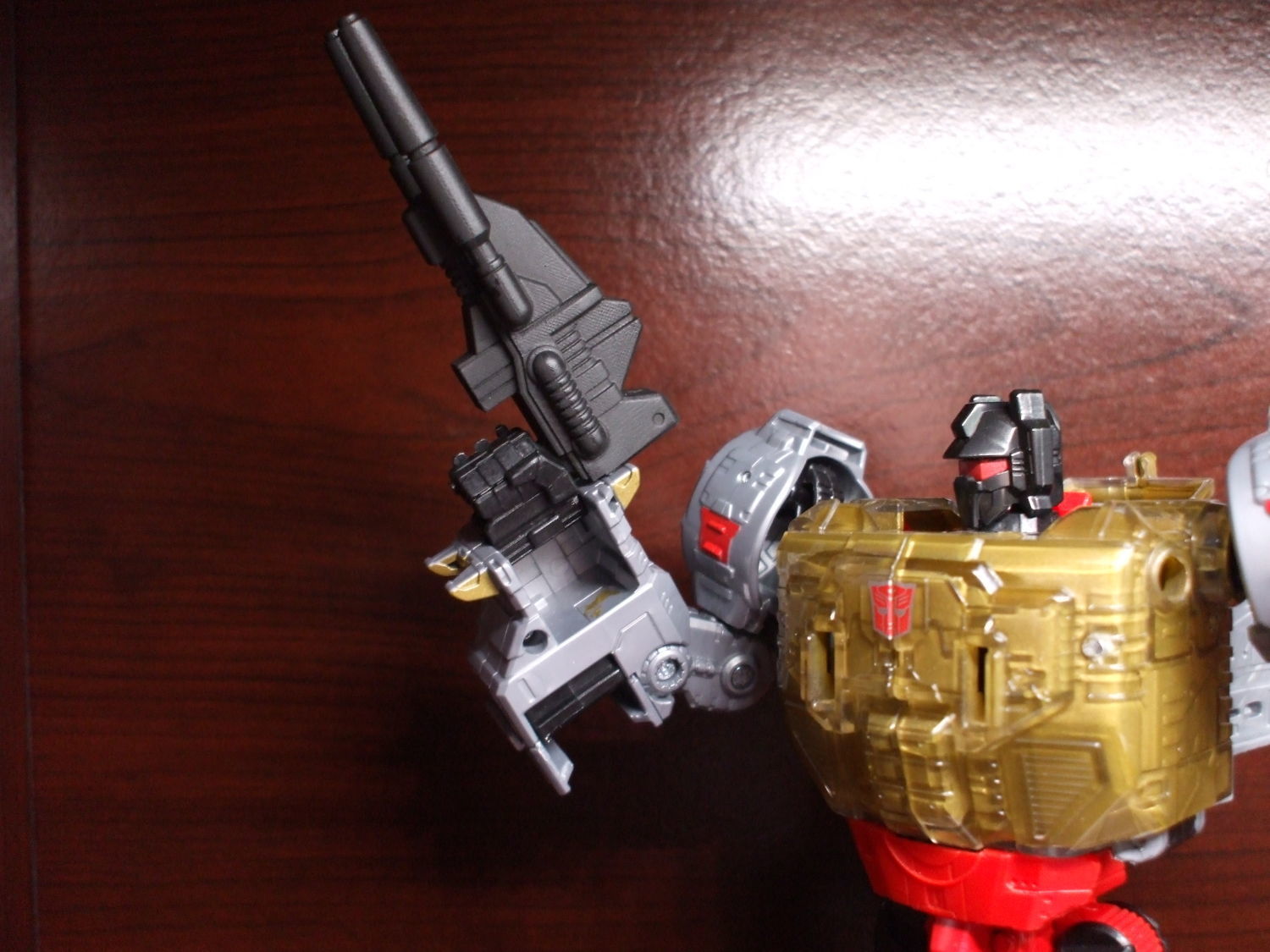 Twin Stunner Laser Rifle for PotP Grimlock 3D print model_5