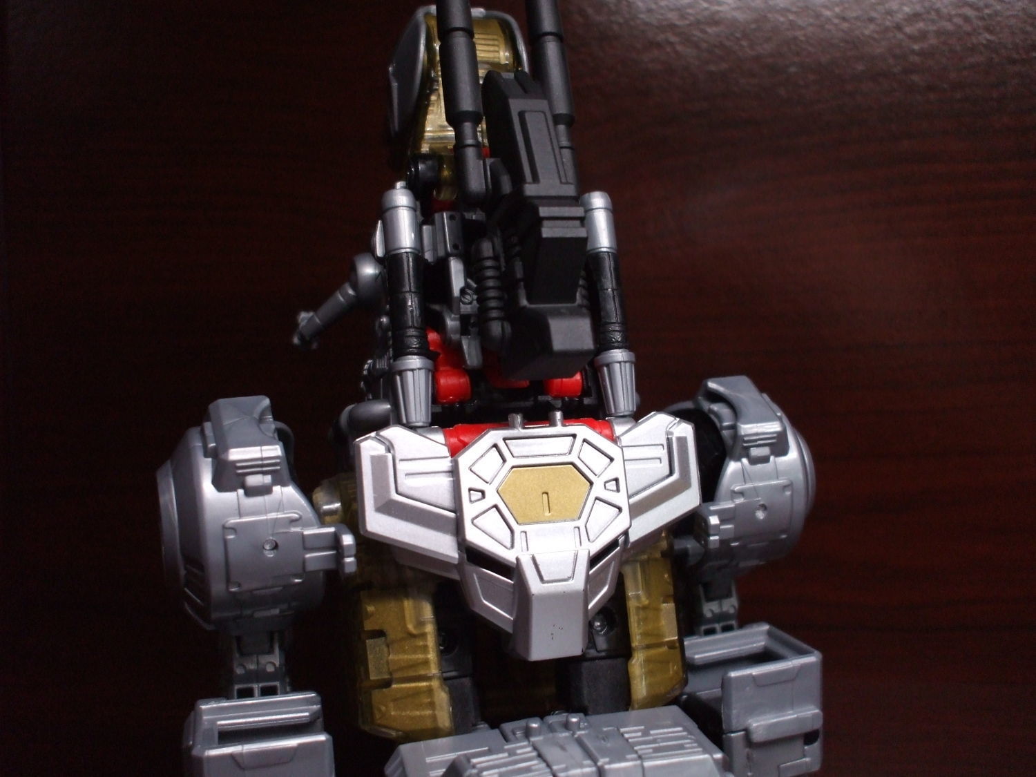 Twin Stunner Laser Rifle for PotP Grimlock 3D print model_4