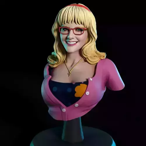 Bernadette Bust Free 3D print model