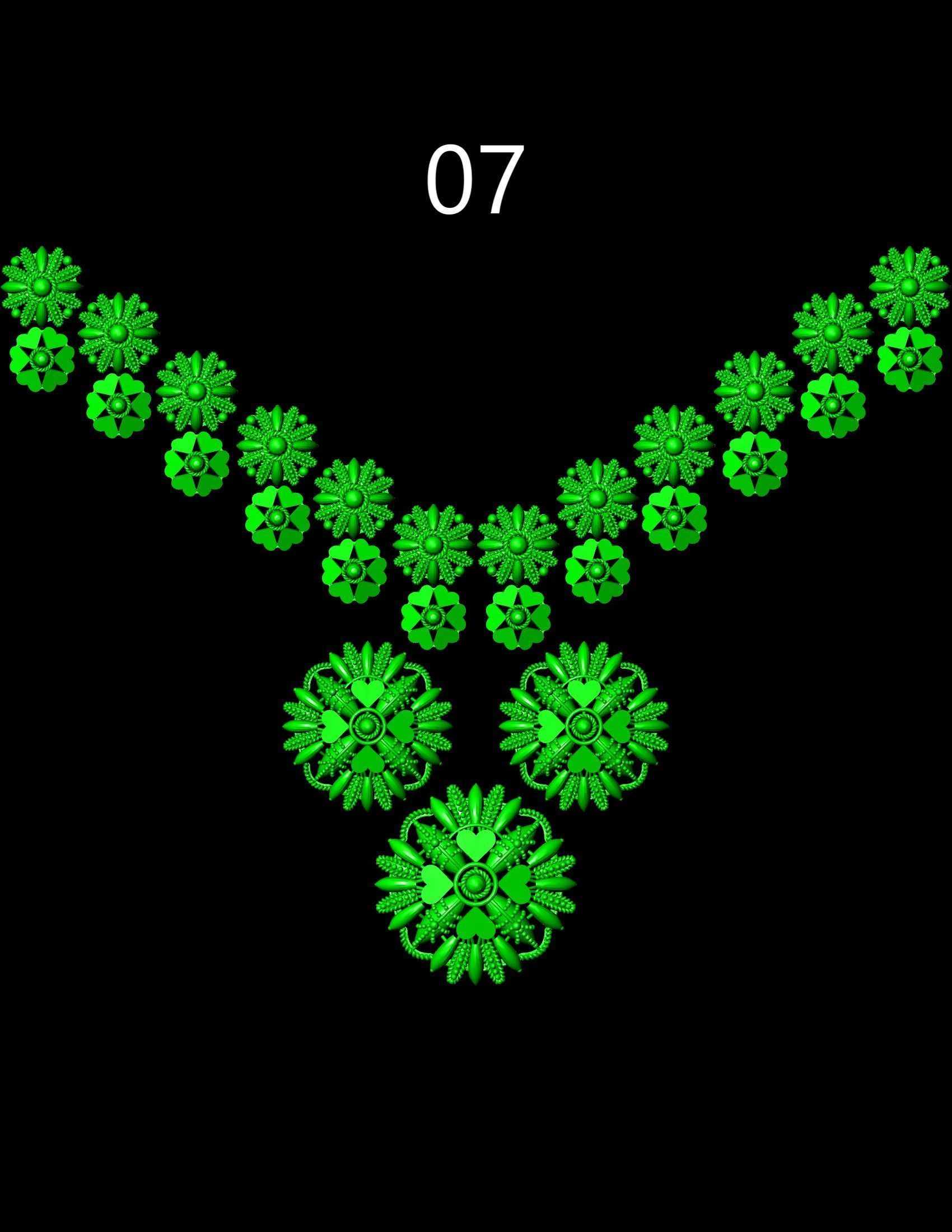 Mala Set  3D print model_6