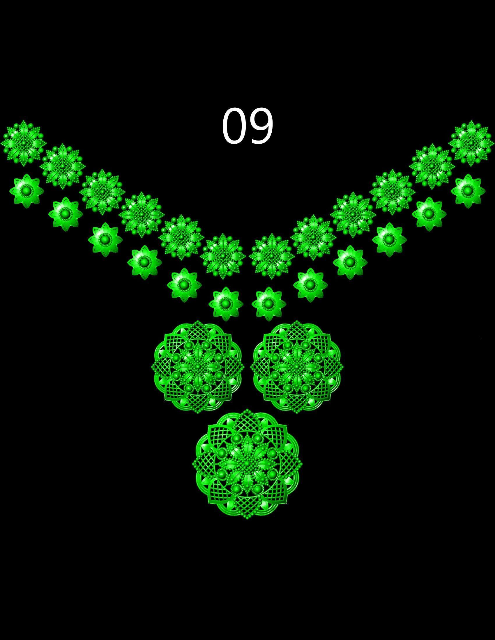 Mala Set  3D print model_8