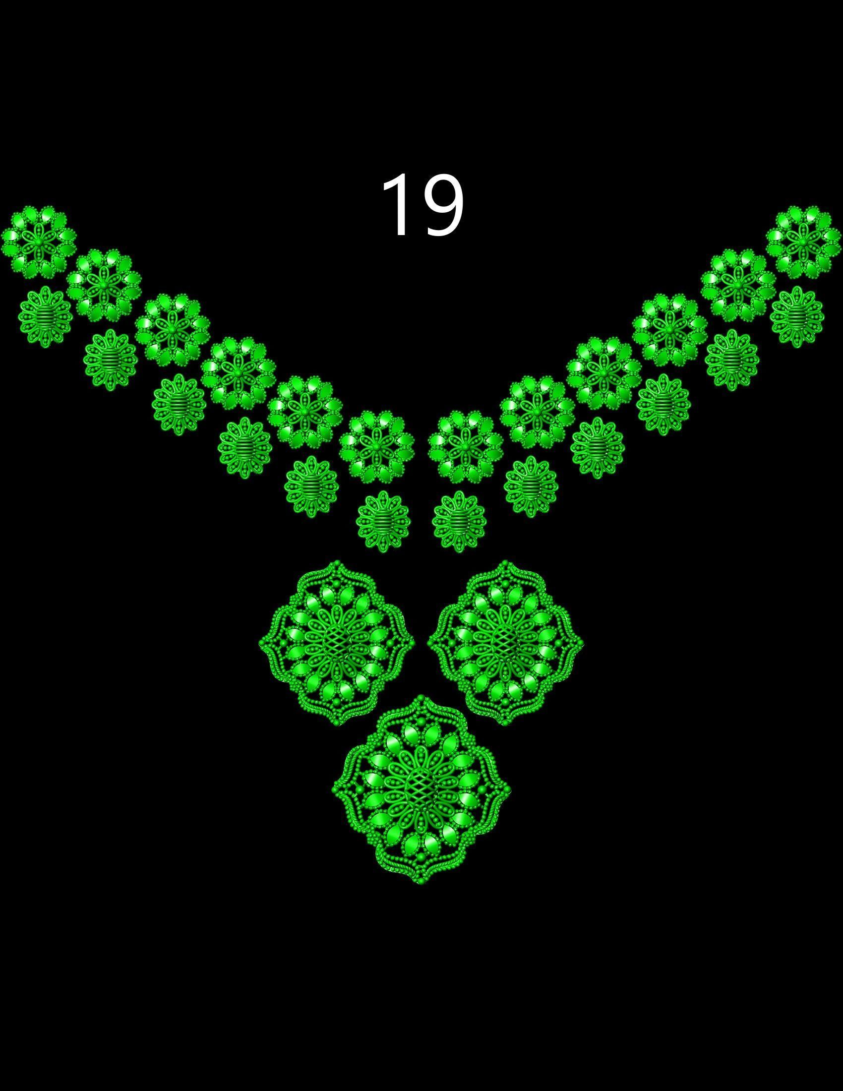 Mala Set  3D print model_18