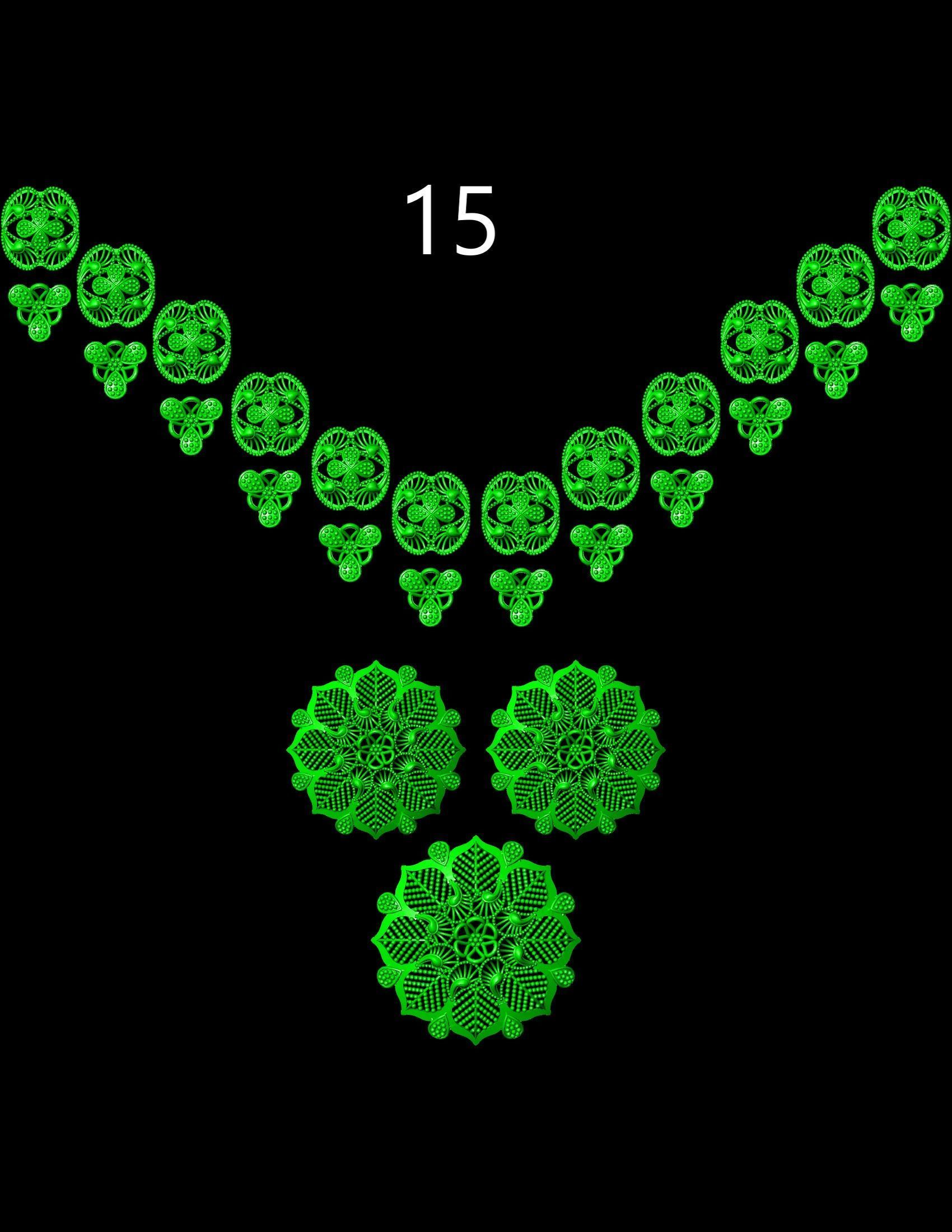 Mala Set  3D print model_14