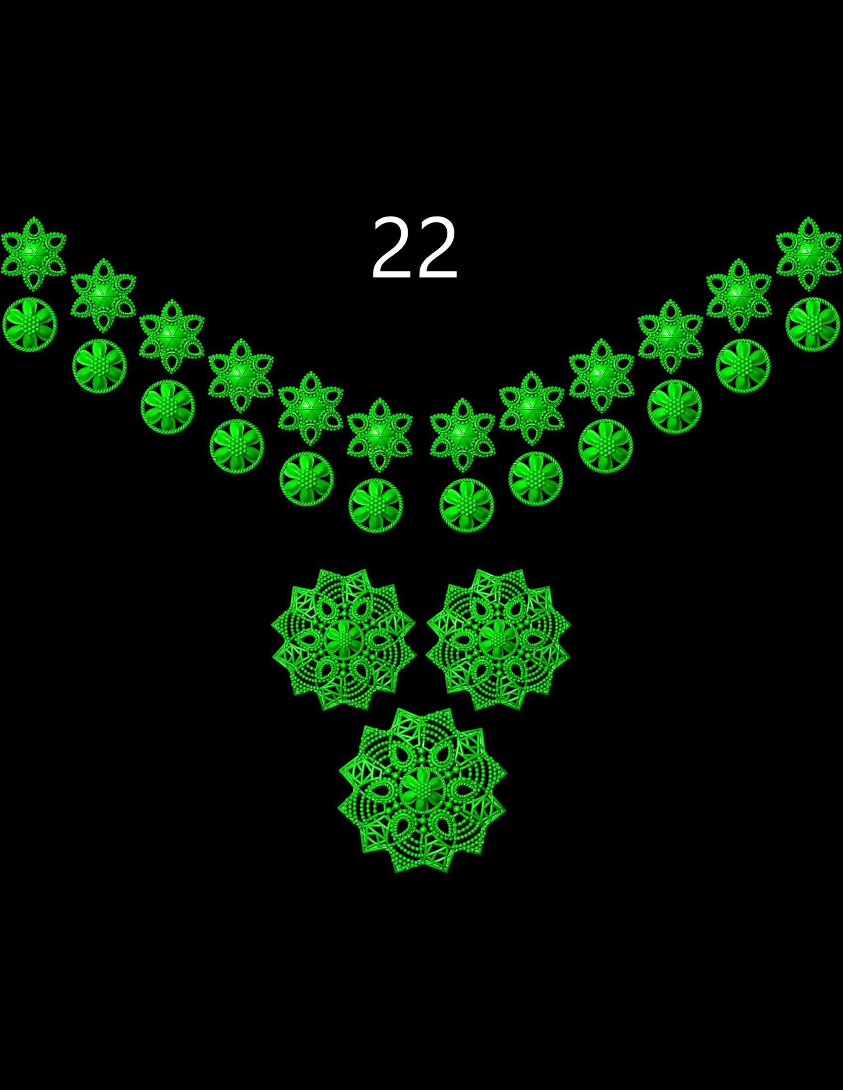 Mala Set  3D print model_21