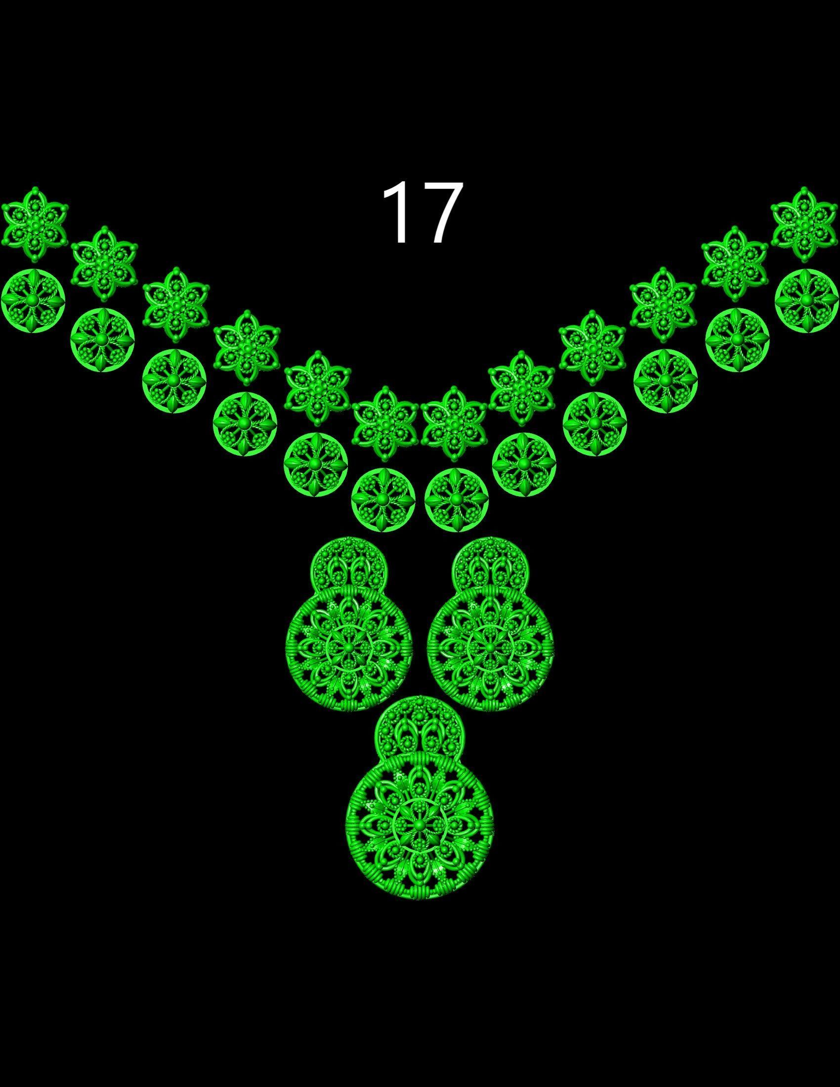 Mala Set  3D print model_16