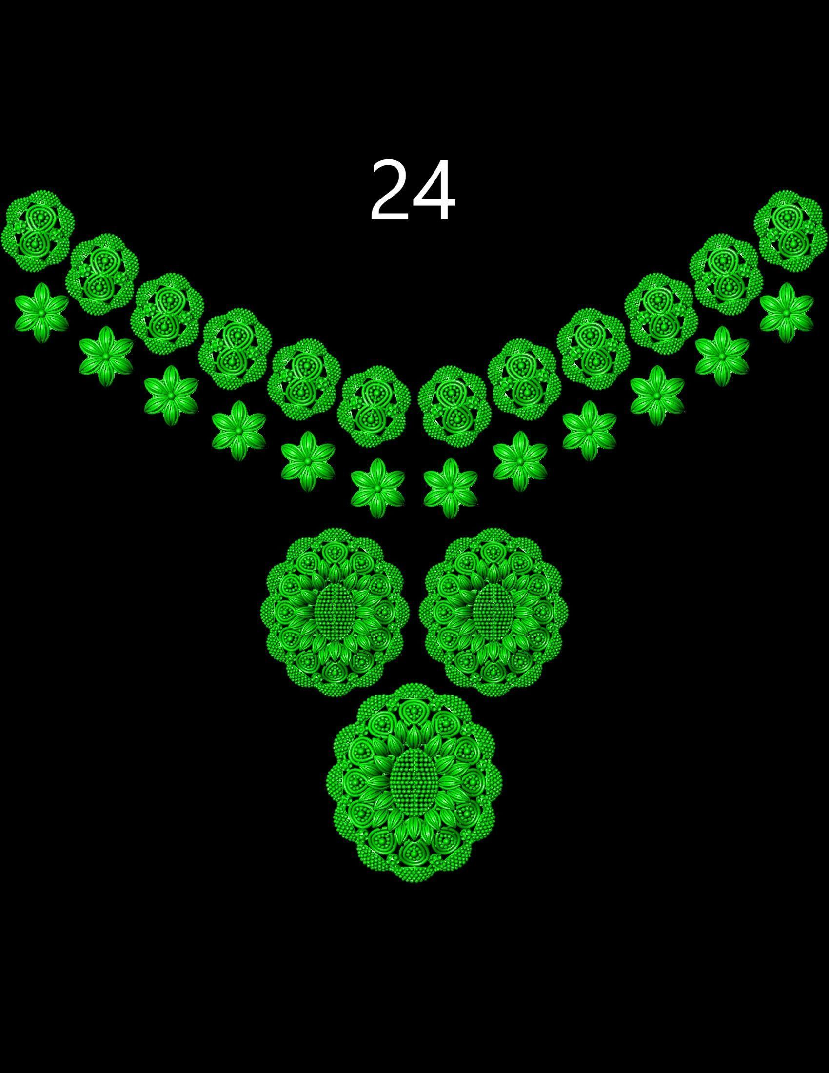 Mala Set  3D print model_23