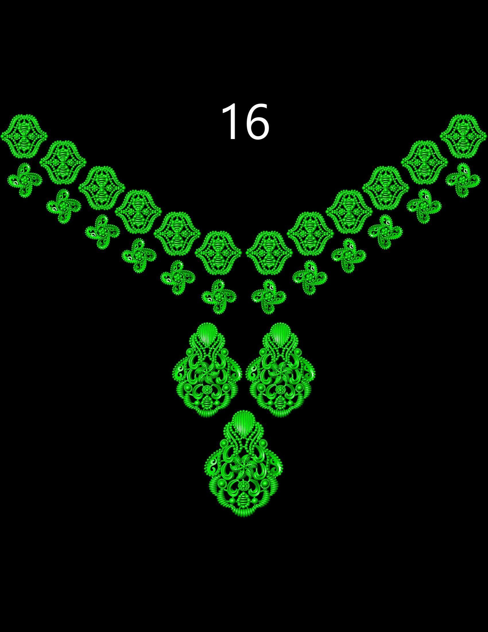 Mala Set  3D print model_15