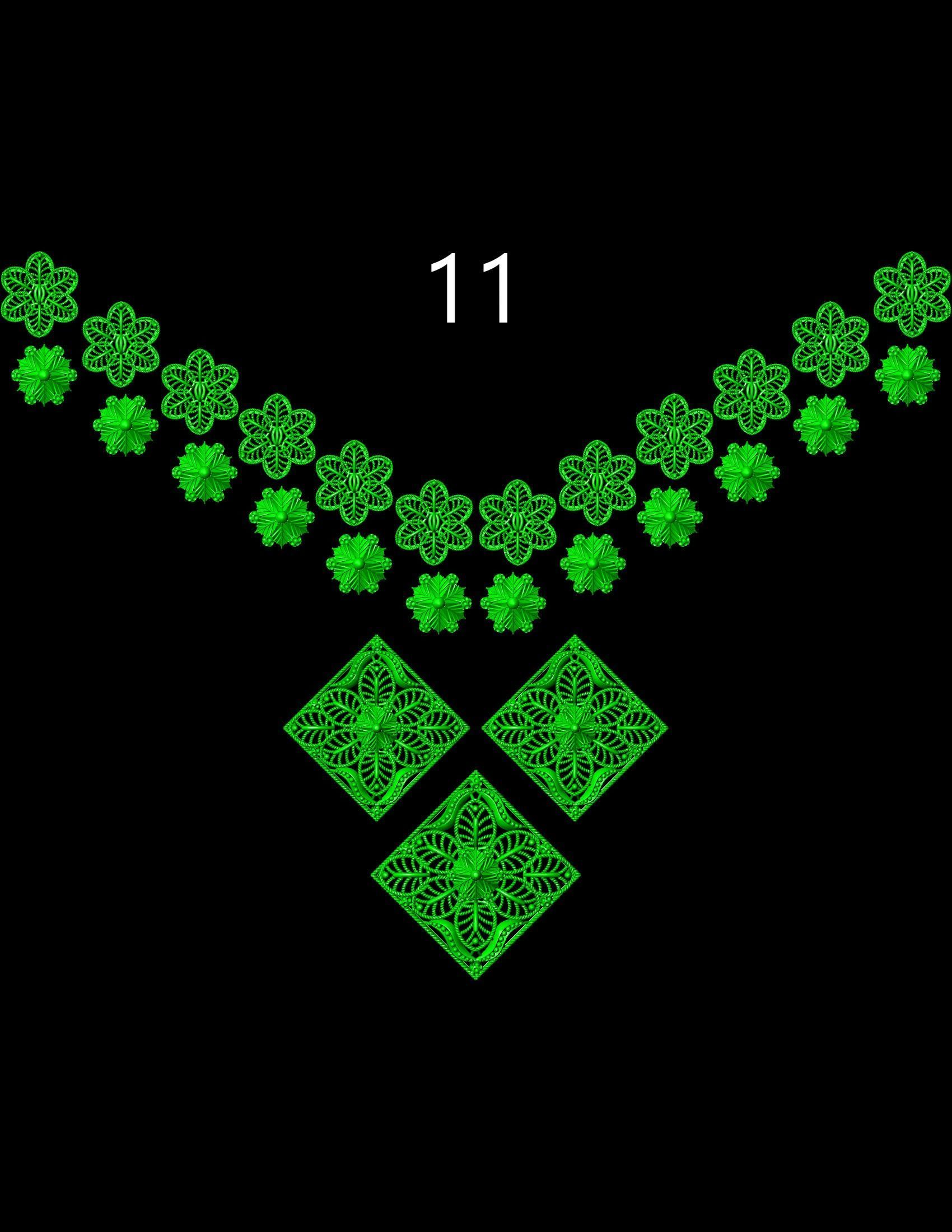 Mala Set  3D print model_10