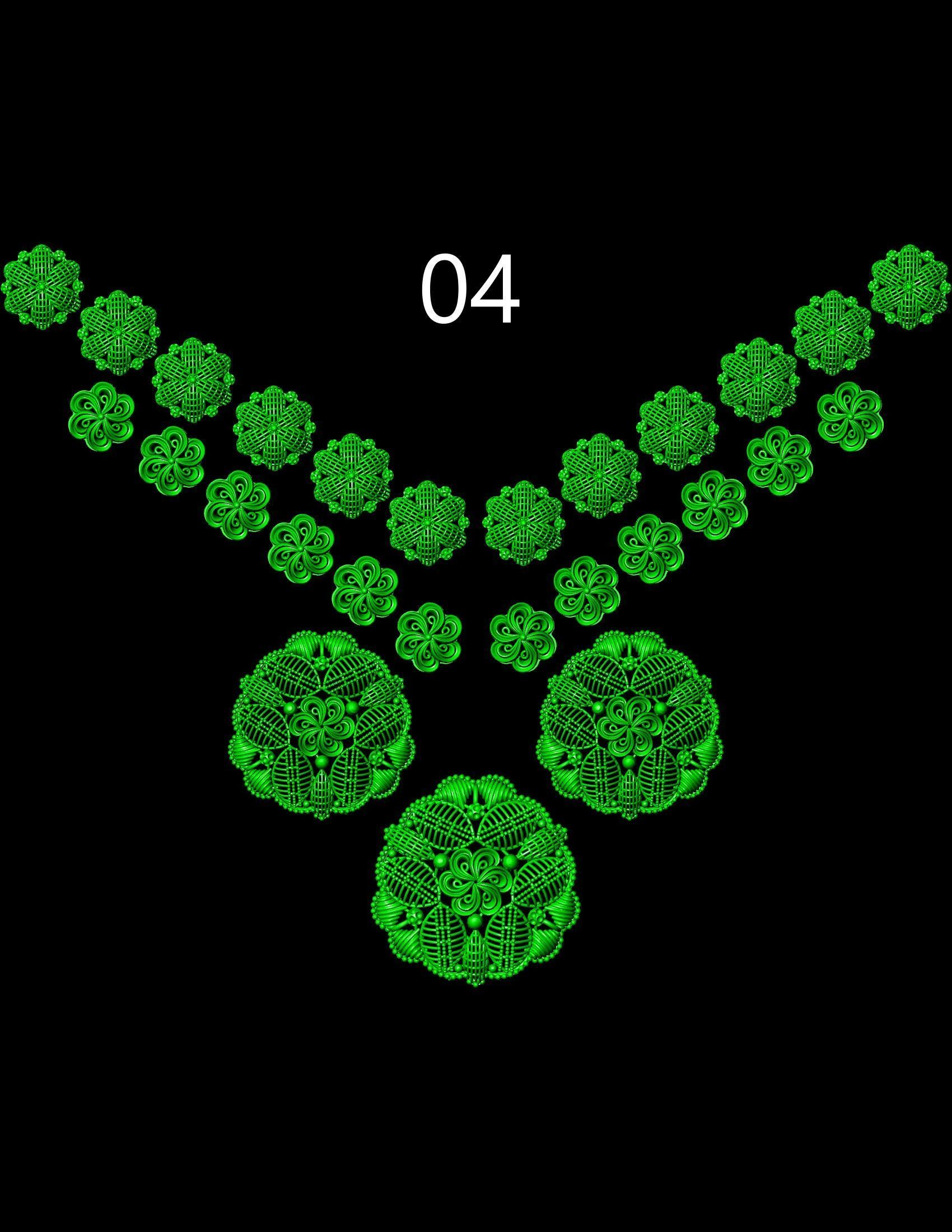 Mala Set  3D print model_3