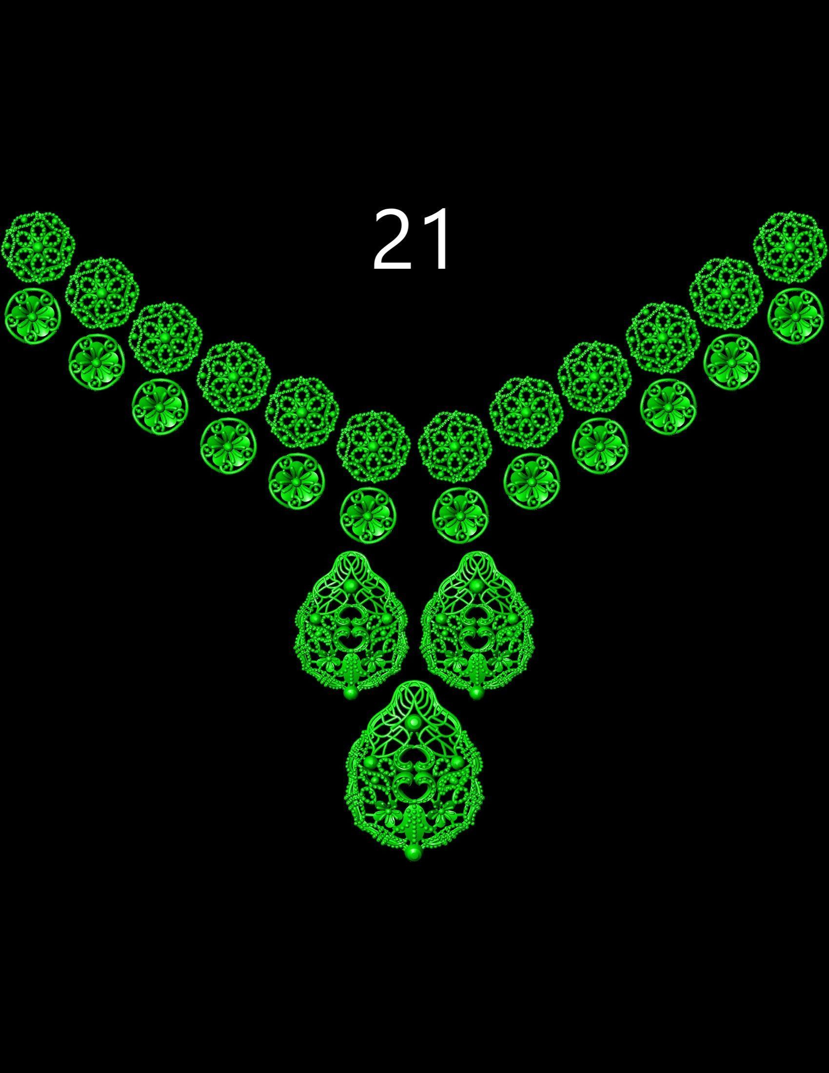 Mala Set  3D print model_20