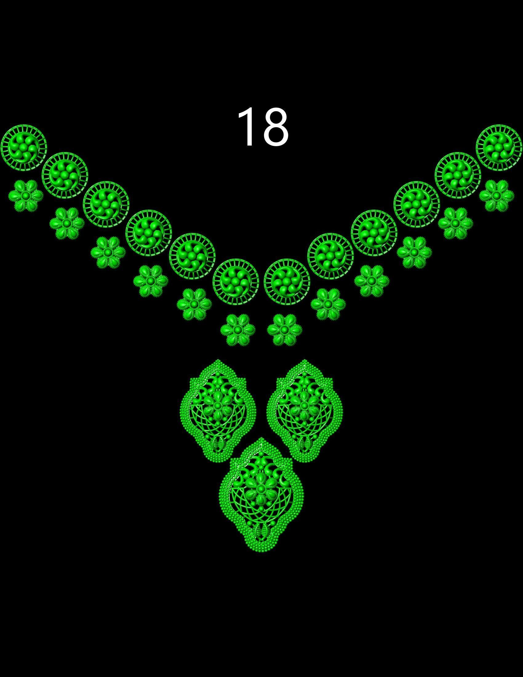 Mala Set  3D print model_17