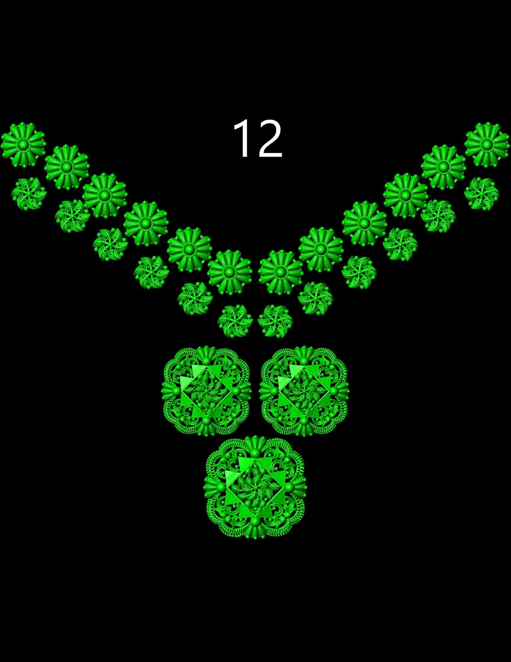 Mala Set  3D print model_11