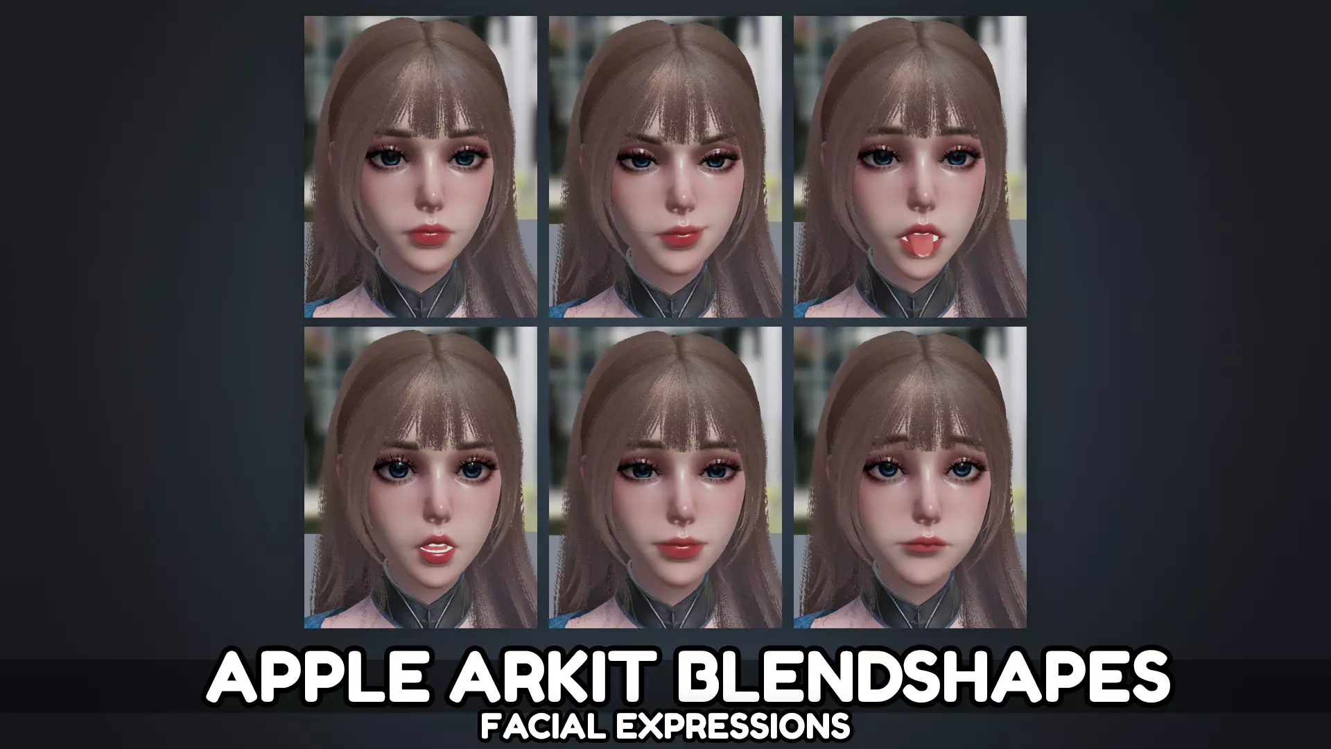 Knight Girl Elaine  Low-poly 3D model_9