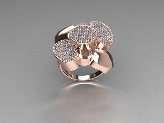 jewelry ring 3D print model_3