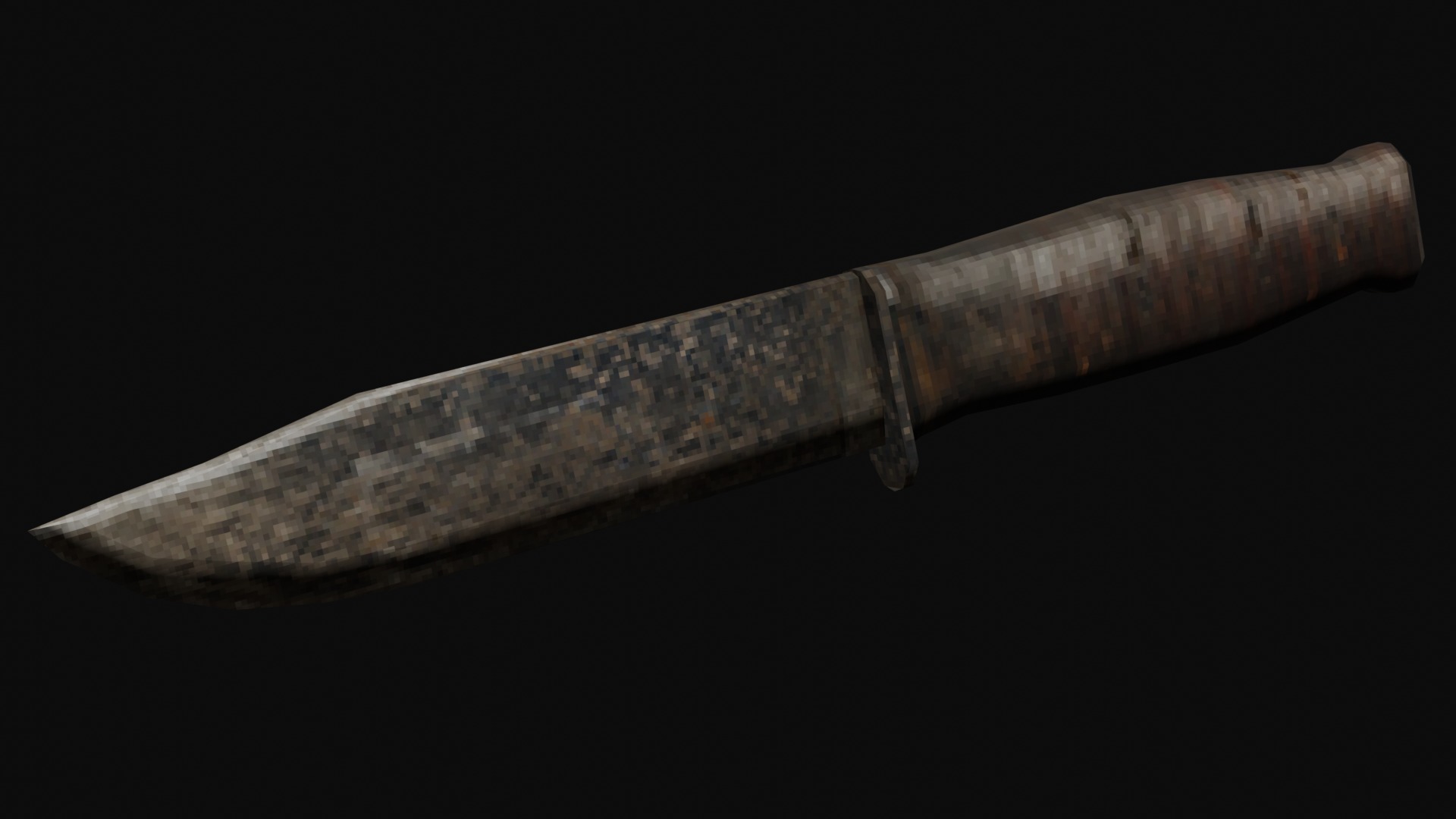 PSX - PS1 - Weapons Pack - Low Poly Low-poly 3D model_10