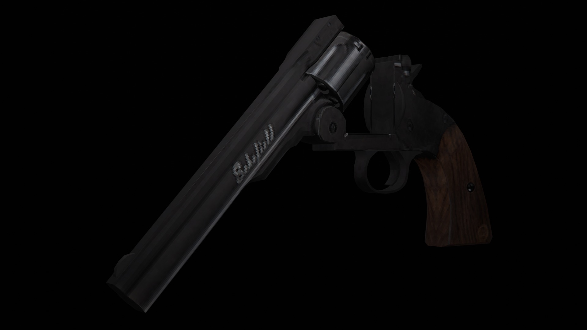 PSX - PS1 - Weapons Pack - Low Poly Low-poly 3D model_4