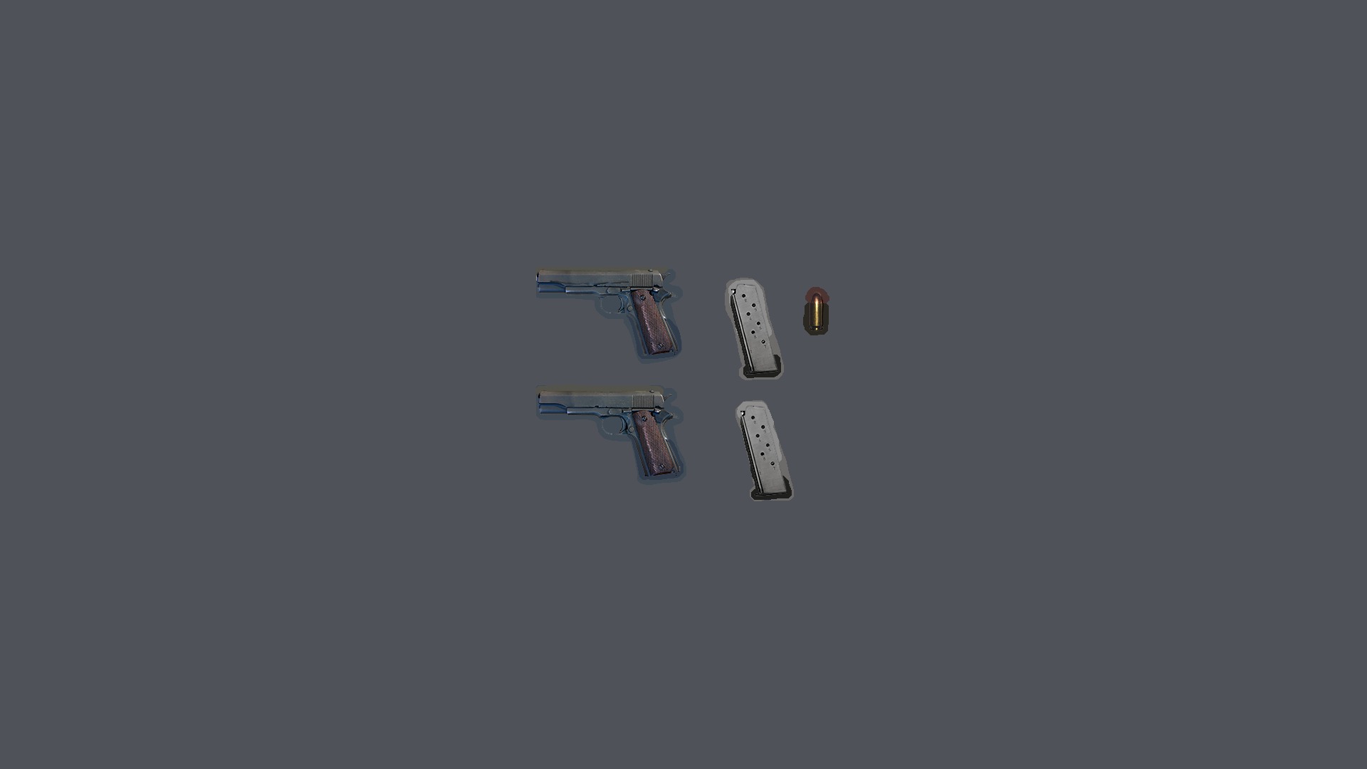 PSX - PS1 - Weapons Pack - Low Poly Low-poly 3D model_12