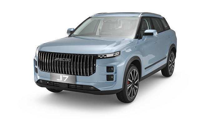 2024 Chery Jaecoo J7 With Interior 3D model