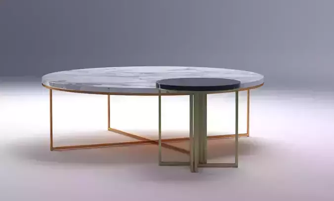 Round Coffe-Table SET 