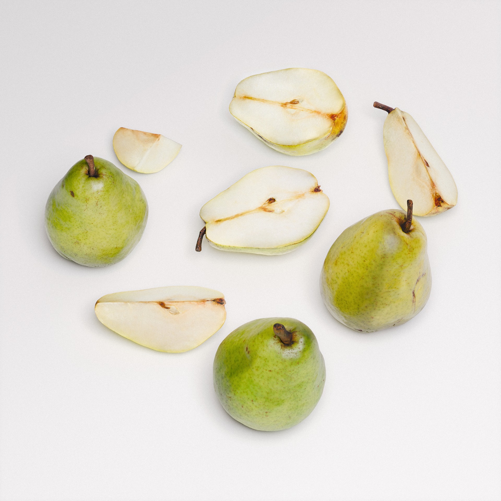 Pears Bartlett 3D model_4