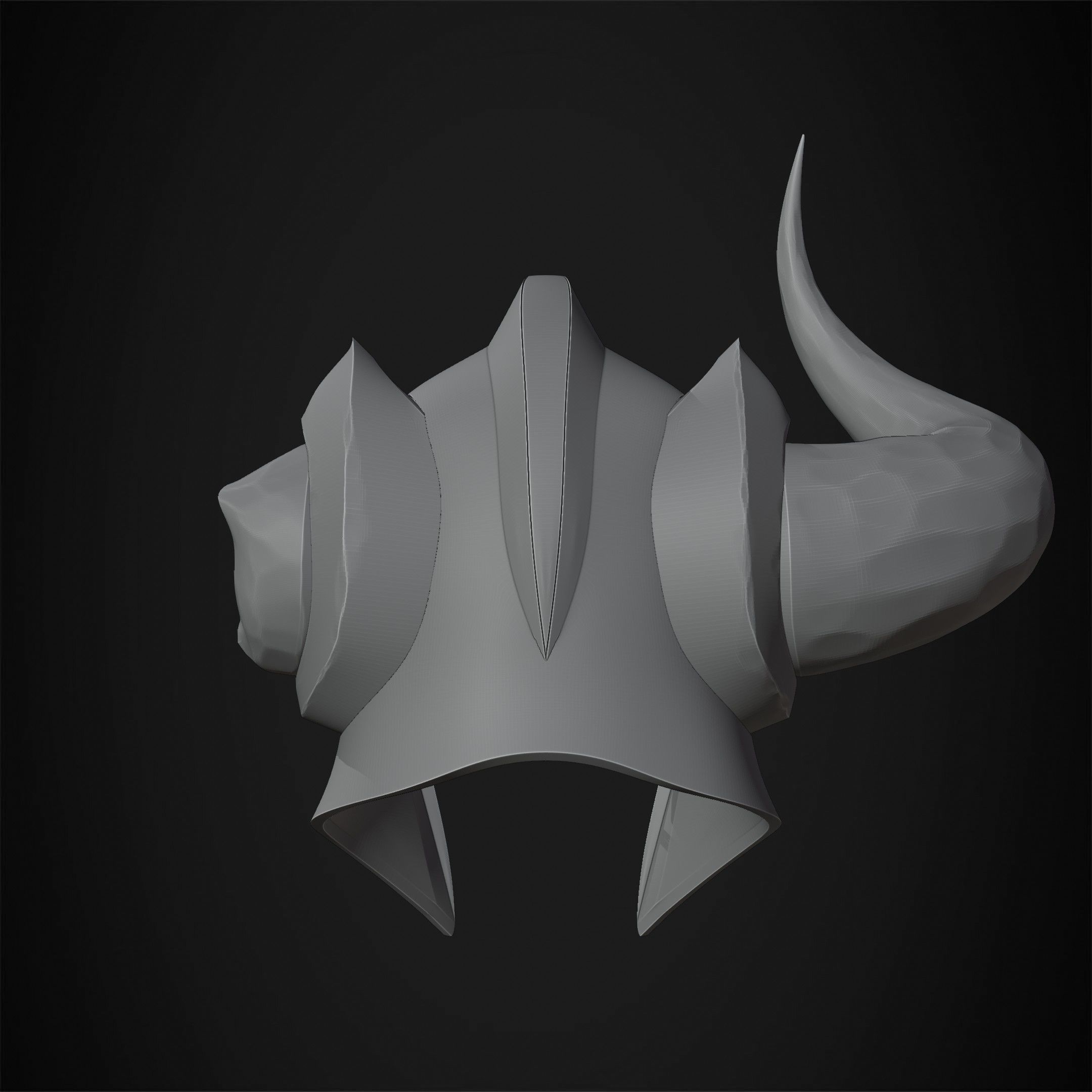 League of Legends Sejuani Helmet for Cosplay 3D print model_23