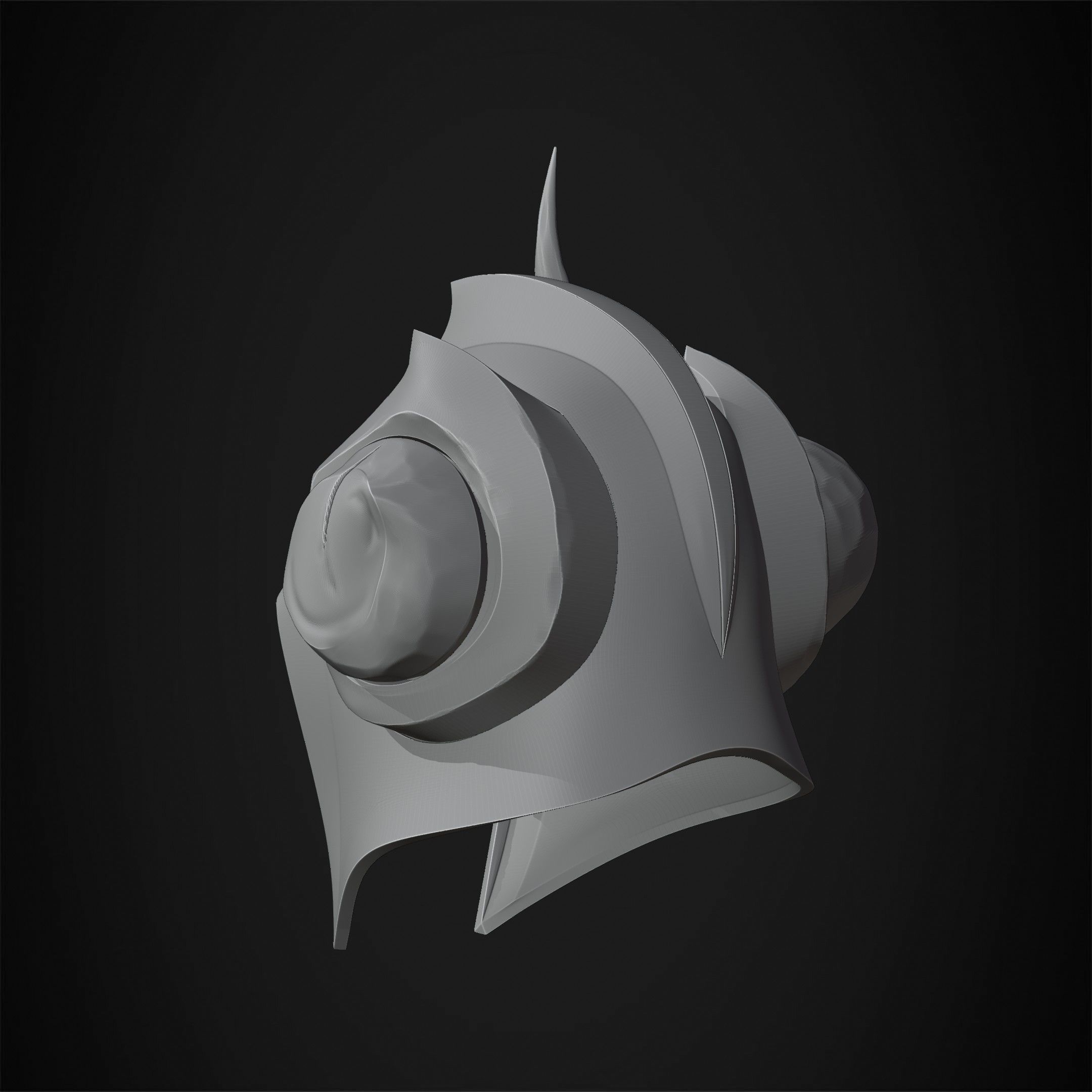 League of Legends Sejuani Helmet for Cosplay 3D print model_21