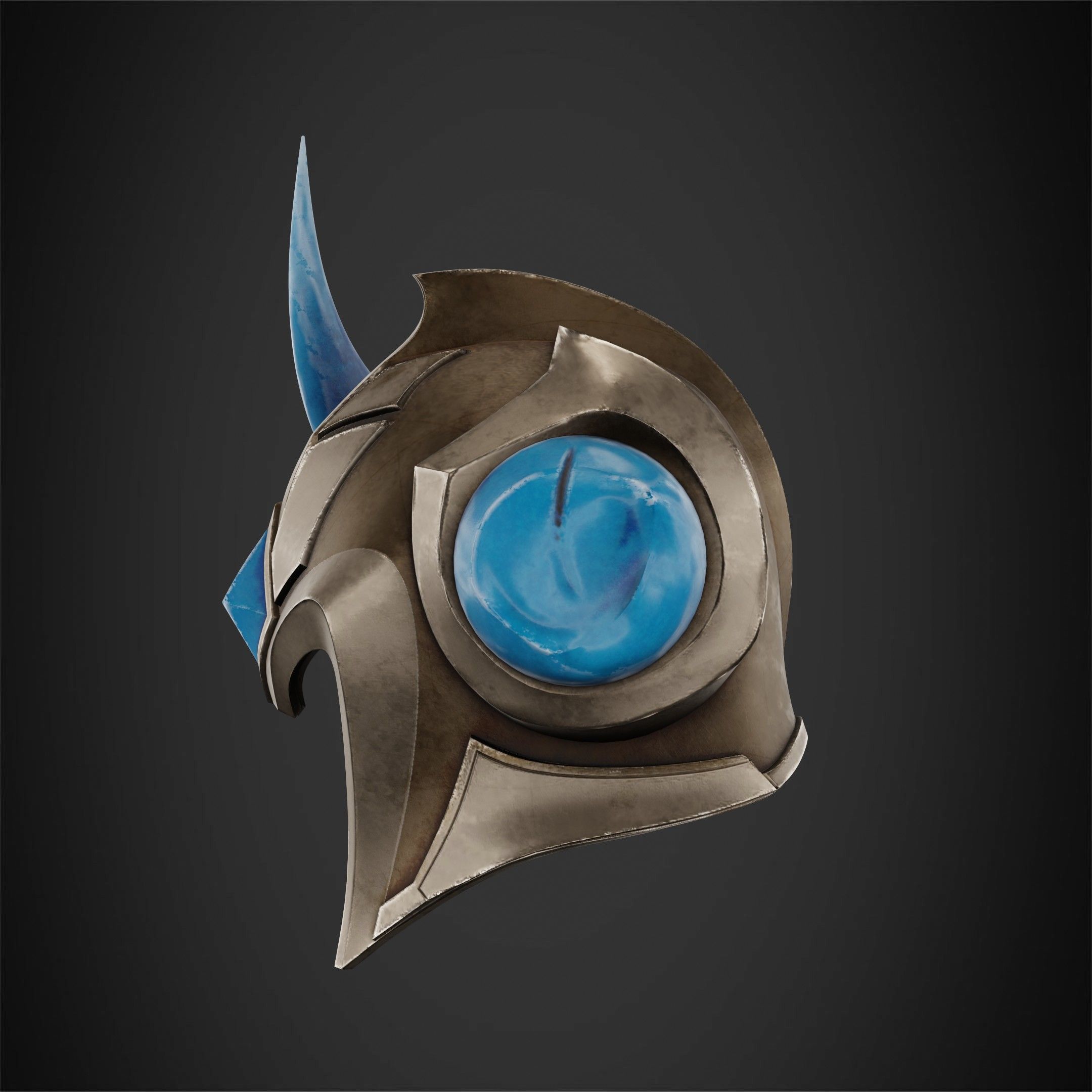 League of Legends Sejuani Helmet for Cosplay 3D print model_5