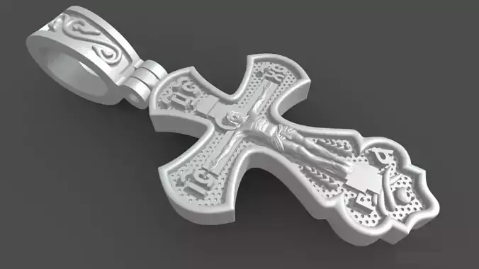 Cross necklace pattern Christian