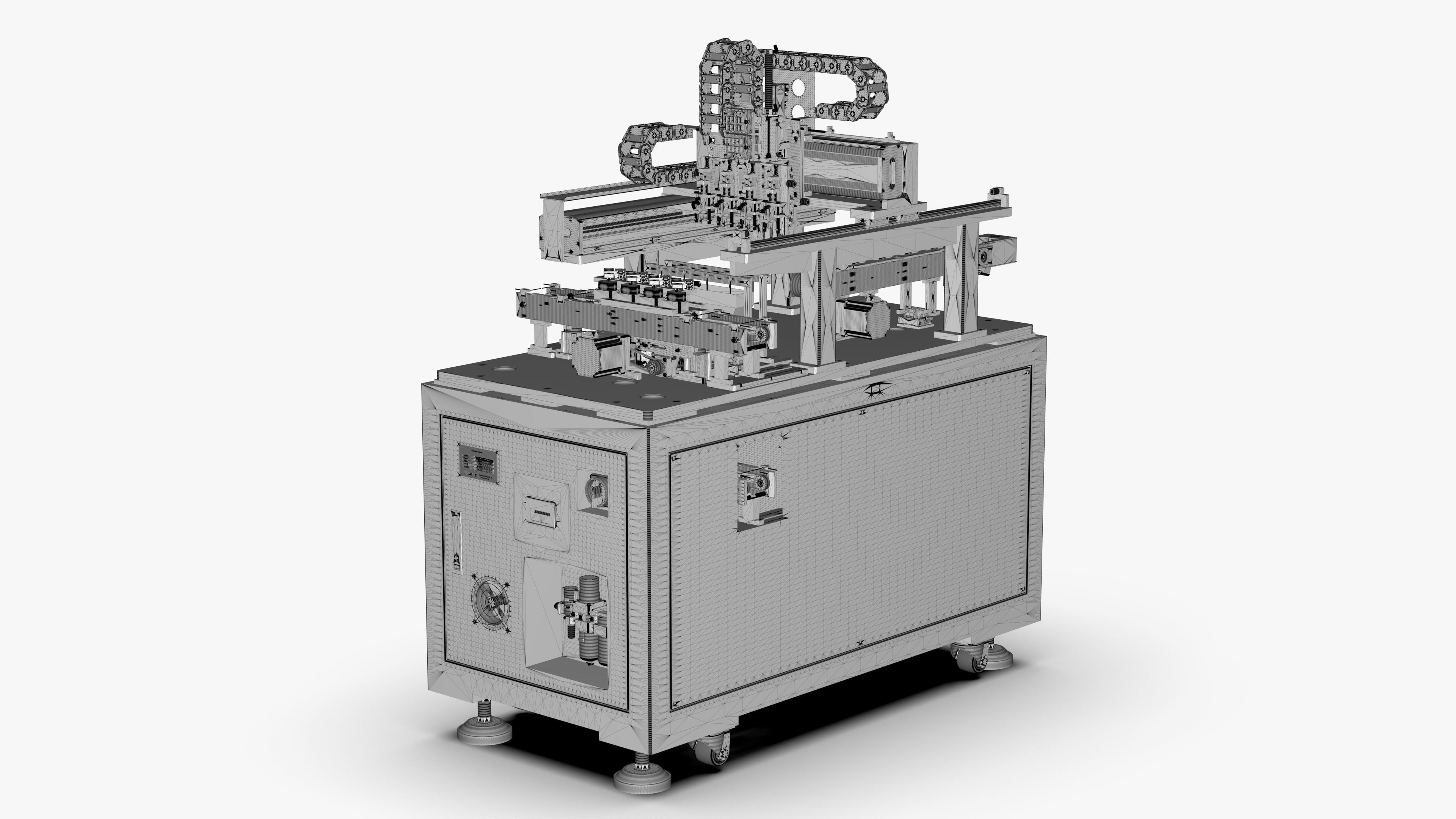 Automatic Removal of USW Plug Machine 3D model_25