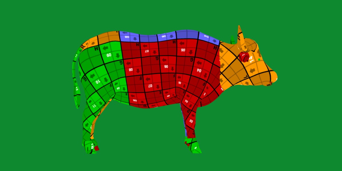 African Buffalo Low-poly 3D model_27