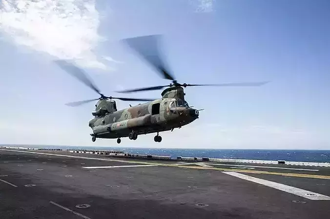Boeing CH-47 Chinook 3D model