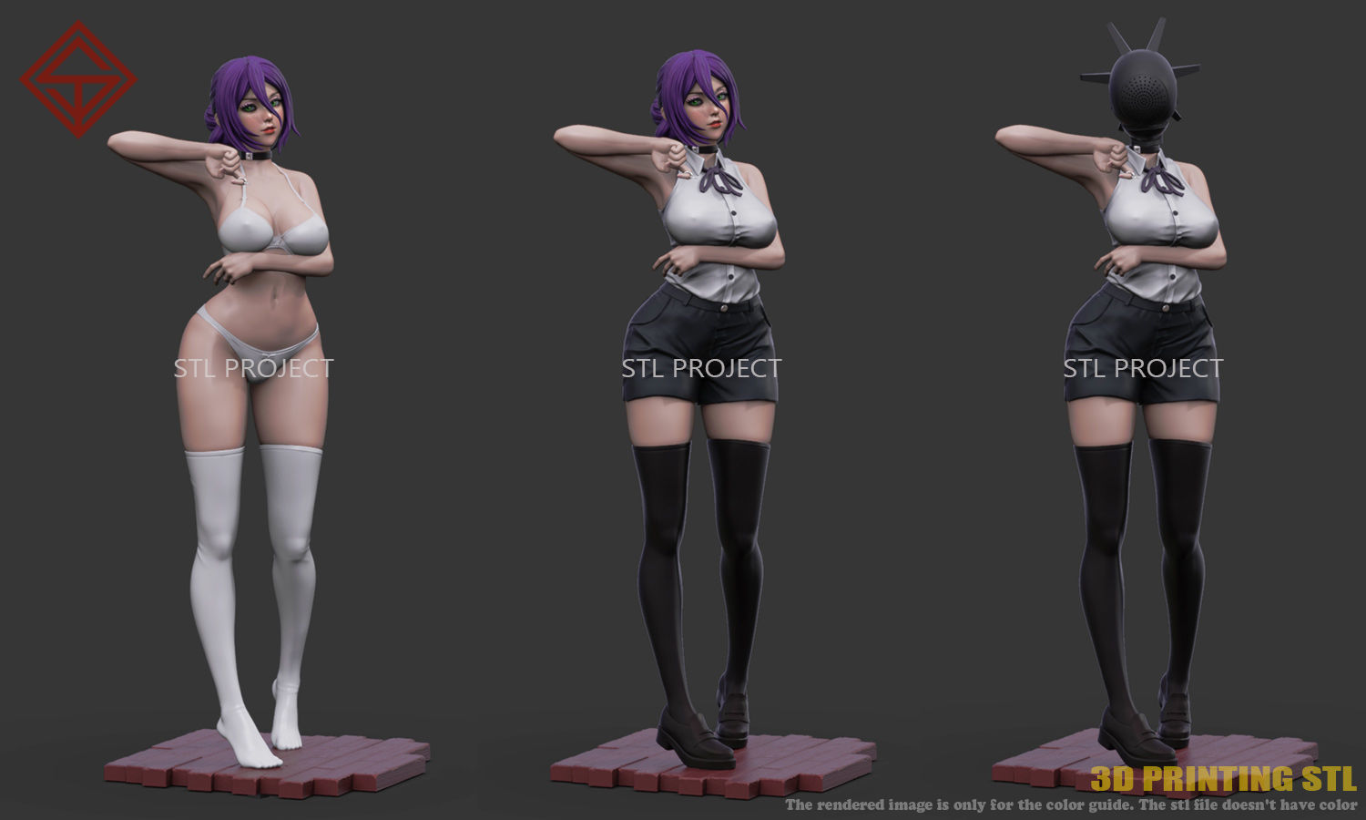 Reze Chainsaw Man 3D print model_1