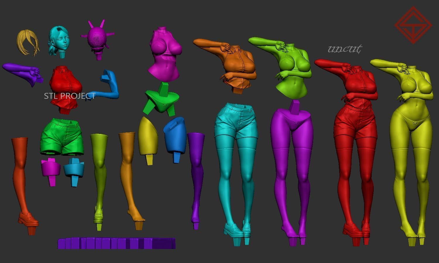 Reze Chainsaw Man 3D print model_2