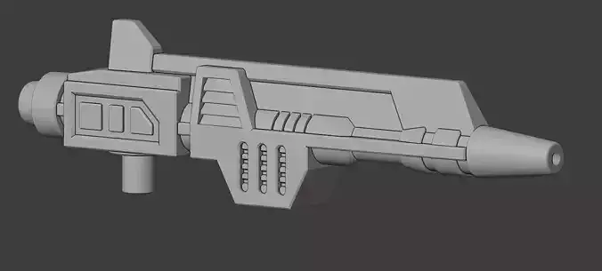 Plasma Pulse Gun for Titans Return Broadside