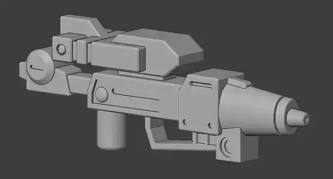 Photon Cannon for Combiner Wars Chop Shop 3D print model