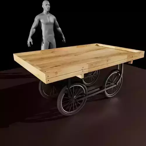 South Asian Street Food Cart Traditional Rehri  Thela  