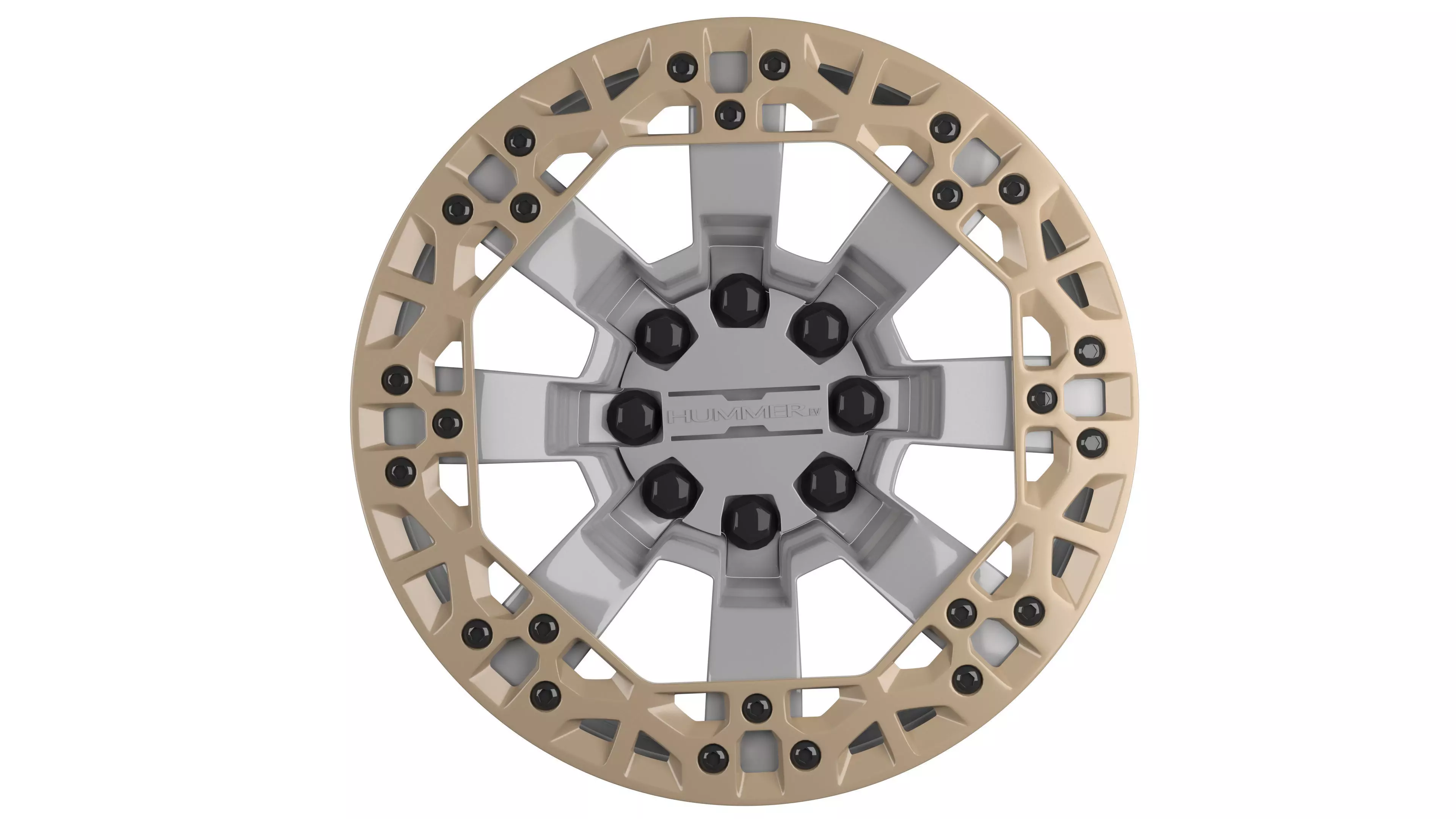 GMC hummer EV 2022 rim 3D model_0