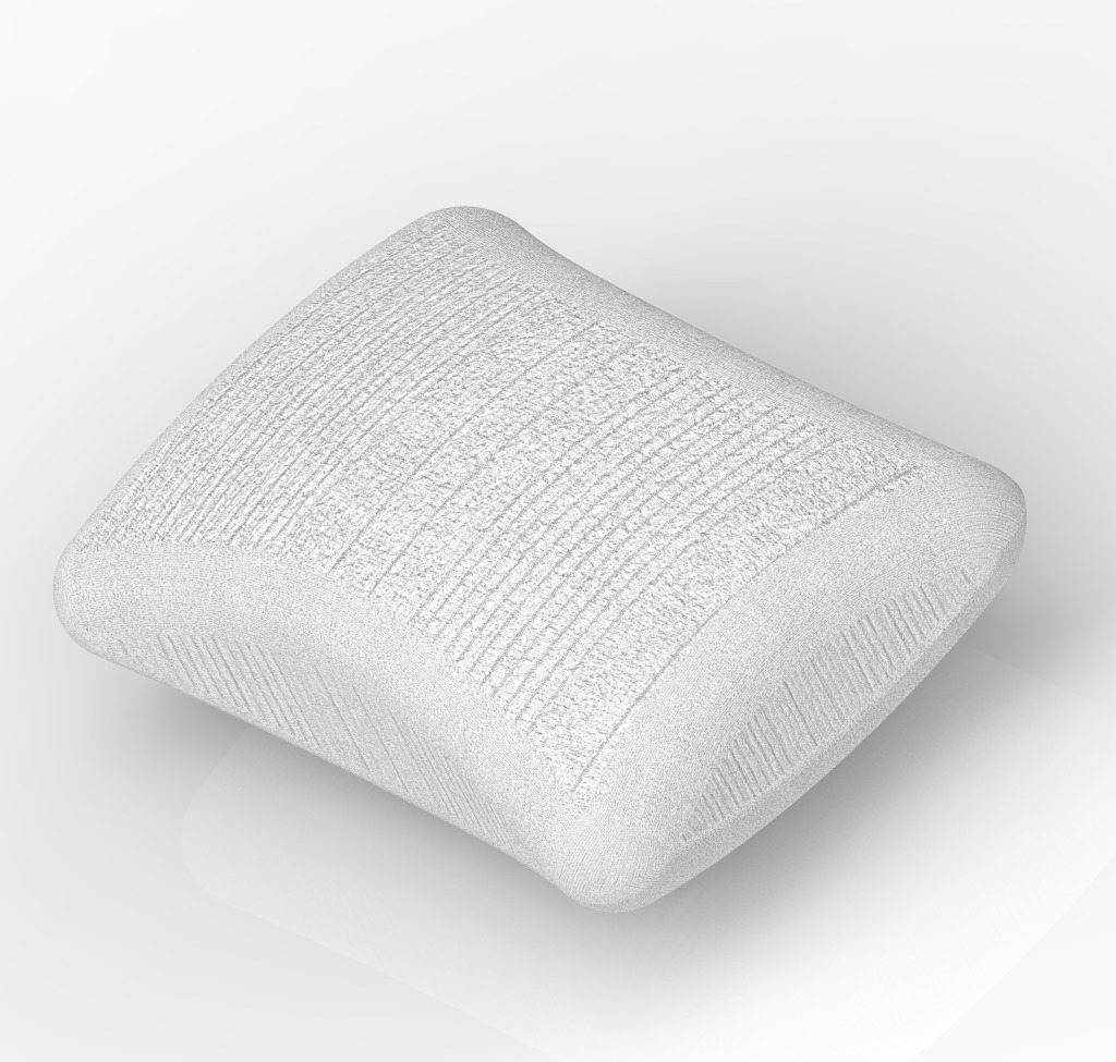 Pillow Fabric 3D print model_1