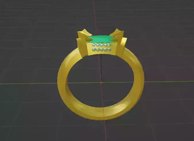 Ring 11 diamond placements