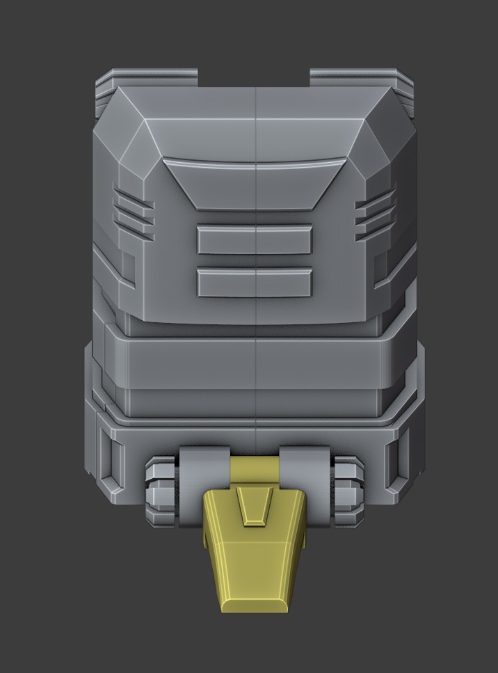 Non-Combining Arms for PotP Grimlock 3D print model_2