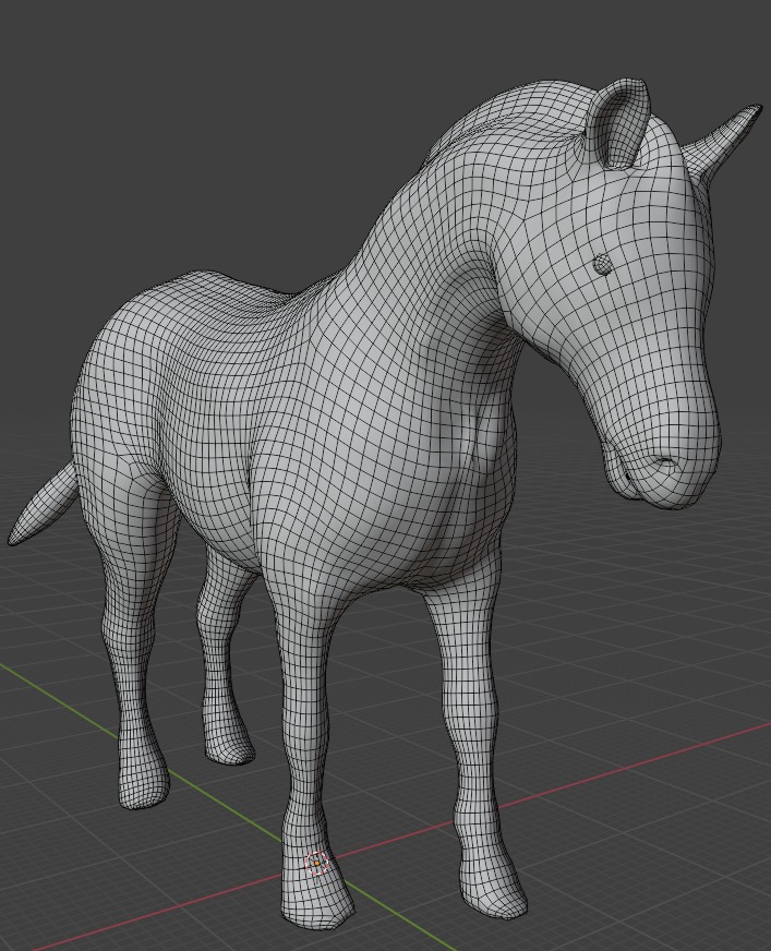 3D African Zebra Model Free low-poly 3D model_11