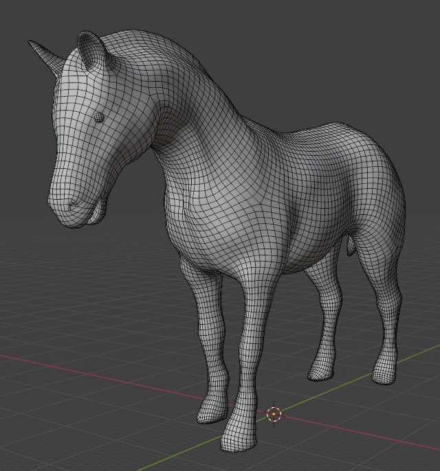 3D African Zebra Model Free low-poly 3D model_16