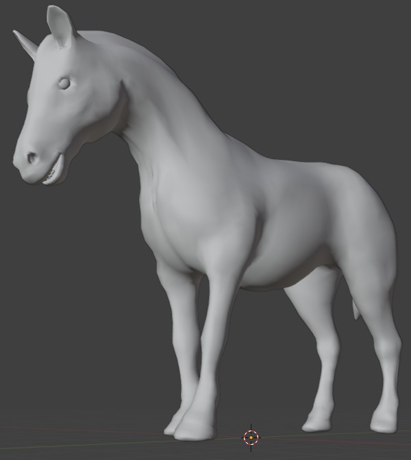 3D African Zebra Model Free low-poly 3D model_14