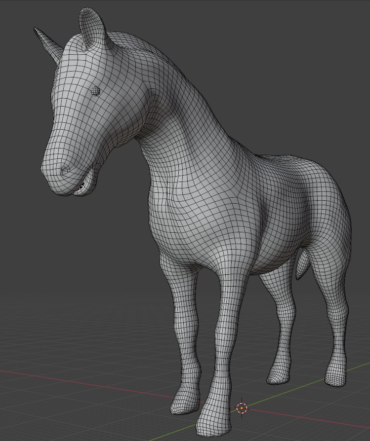 3D African Zebra Model Free low-poly 3D model_9