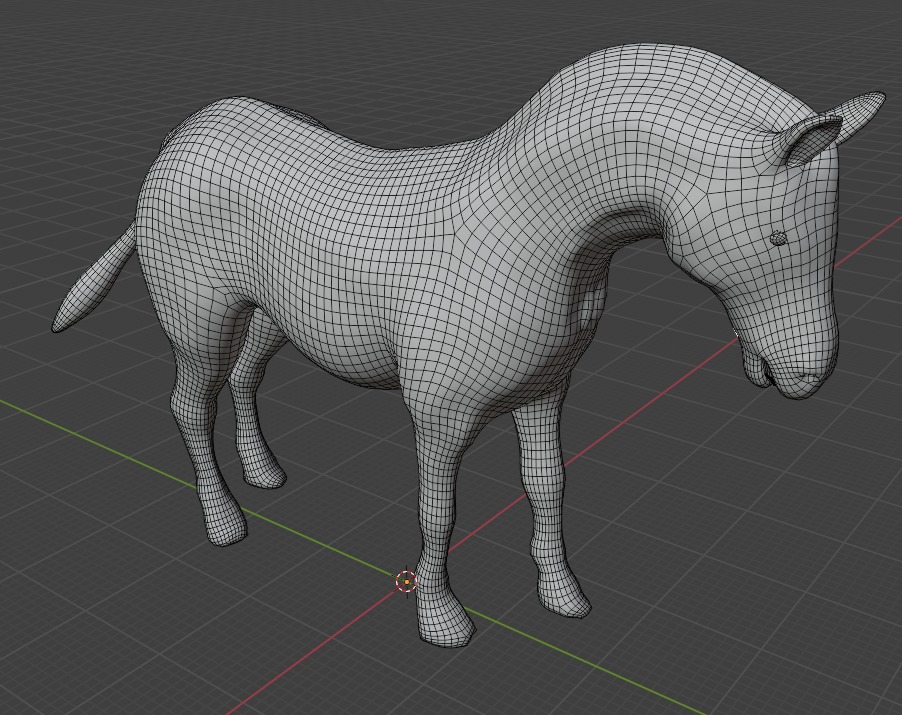 3D African Zebra Model Free low-poly 3D model_7