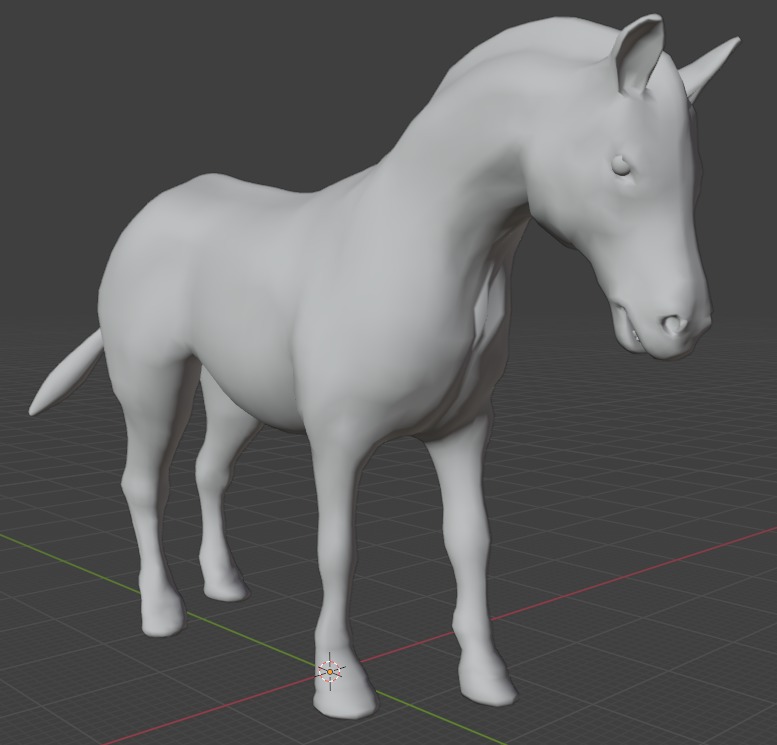 3D African Zebra Model Free low-poly 3D model_8